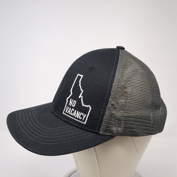 Idaho No Vacancy Snapback Trucker Hat Black OS Adjustable Arcadian Outfitters - Picture 3 of 9